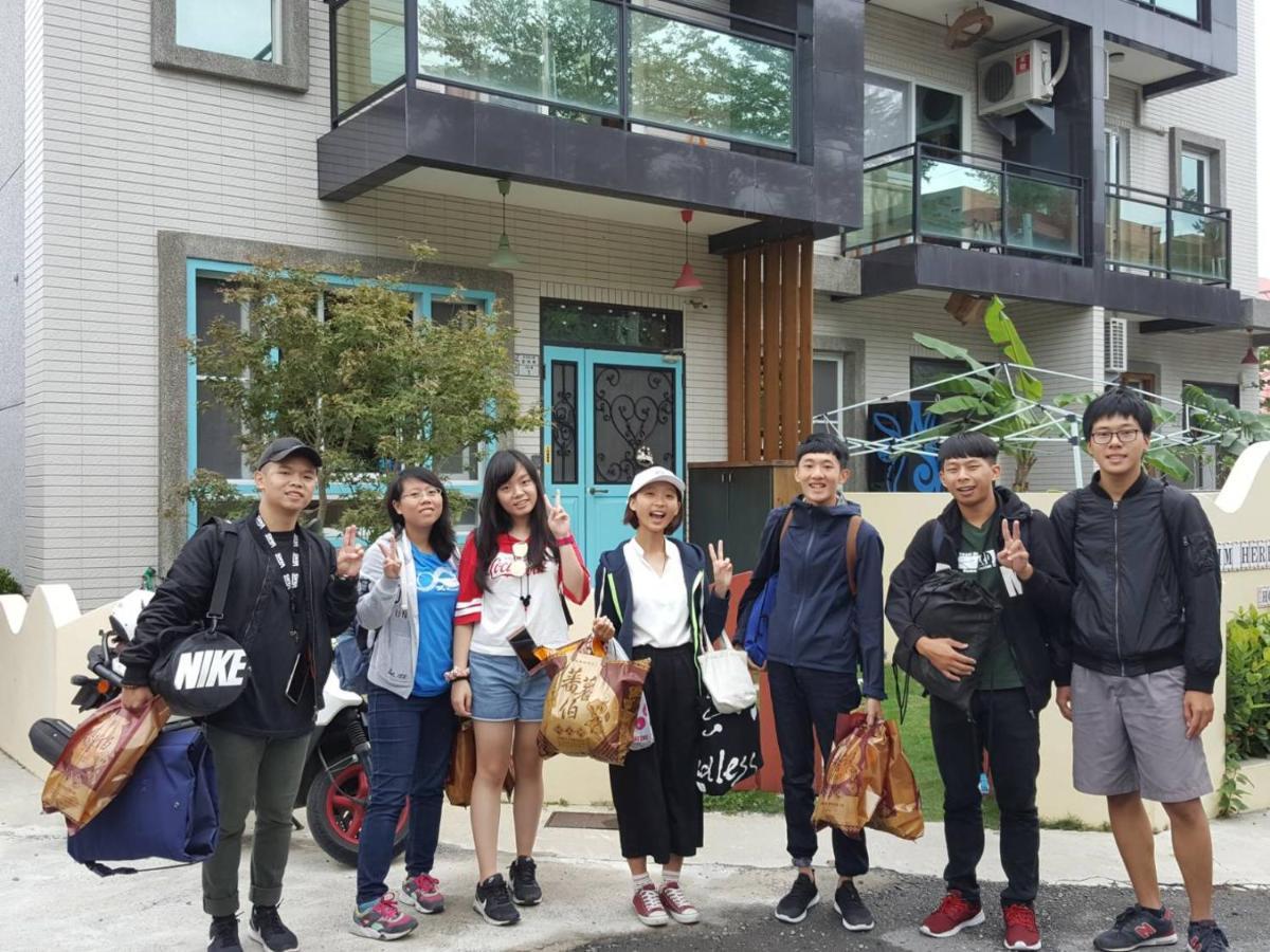艾希兒民宿 I'M Here Hostel L小家庭包棟首選l台東火車站l背包單人 T'ai-tung Exteriér fotografie