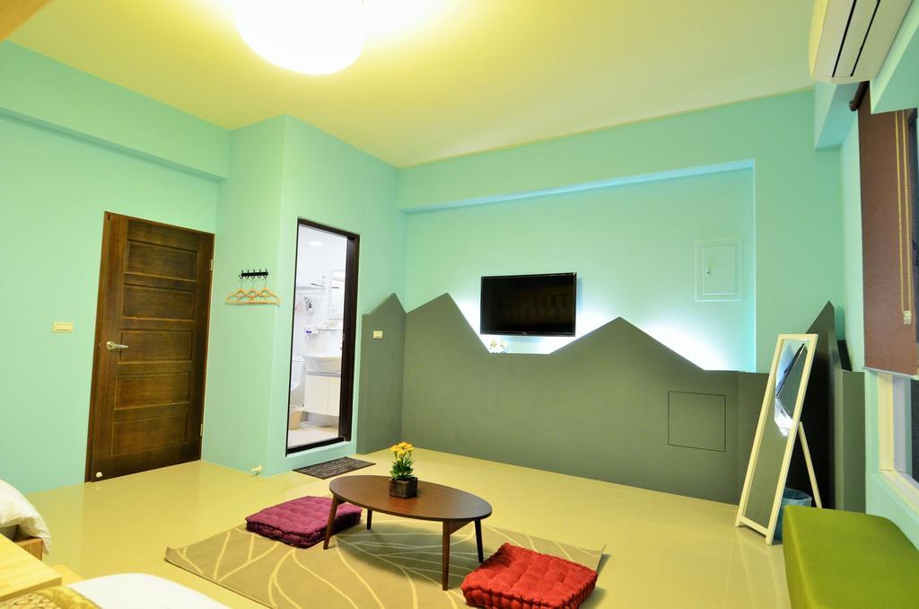 艾希兒民宿 I'M Here Hostel L小家庭包棟首選l台東火車站l背包單人 T'ai-tung Pokoj fotografie